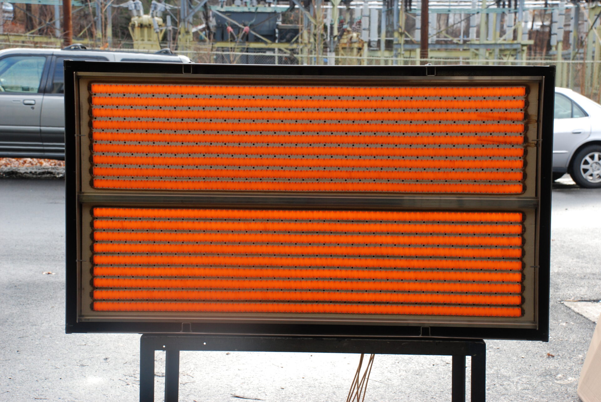 infrared home heating system