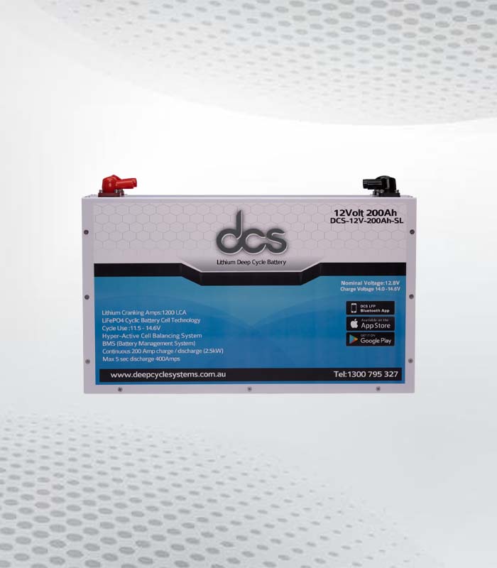 100 Ah Lifepo4 12 volt deep-cycle-accu